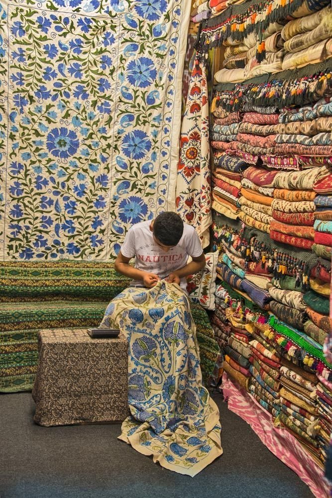 Traditional Indian home textile