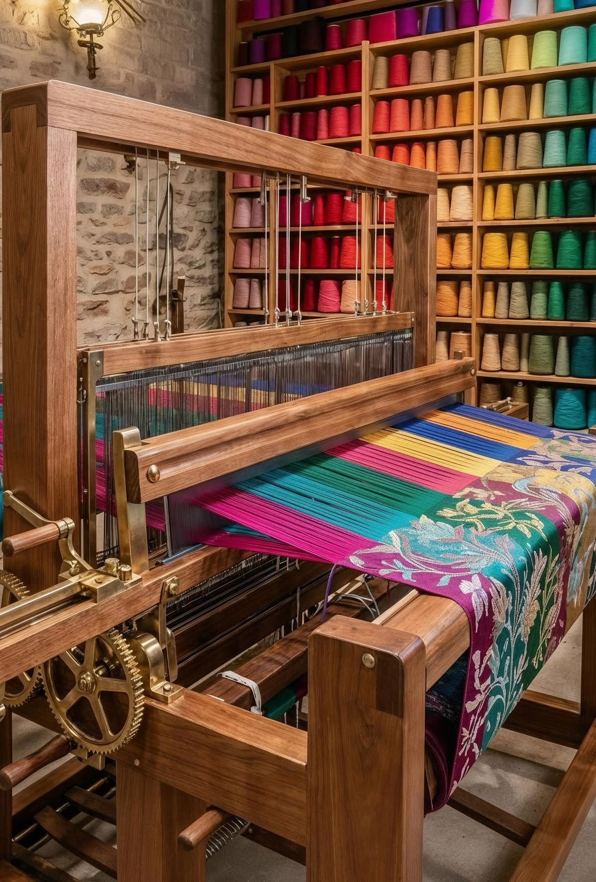 Traditional Indian textile and home décor